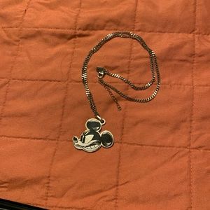 Disney Mickey Mouse Necklace Stainless Steel